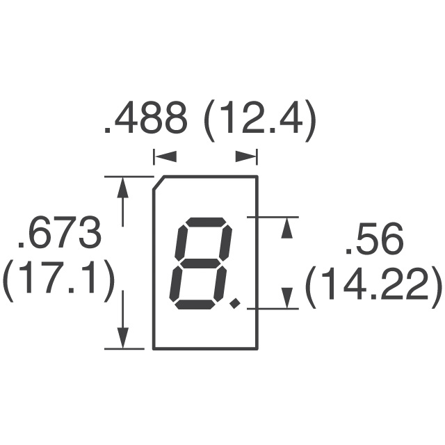 LSHD-5503 Lite-On Inc.  Display Modules - LED Character and Numeric